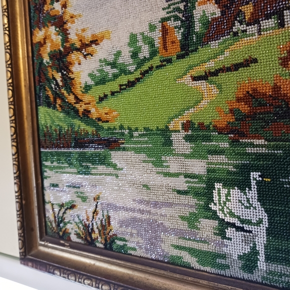 🪻🦢SWAN COTTAGE YARD ART 🏜🏖🦢🍀🦢SIZE 15"×20"🌺NICE GIFT ITEM.🏕🏡 - Picture 4 of 8